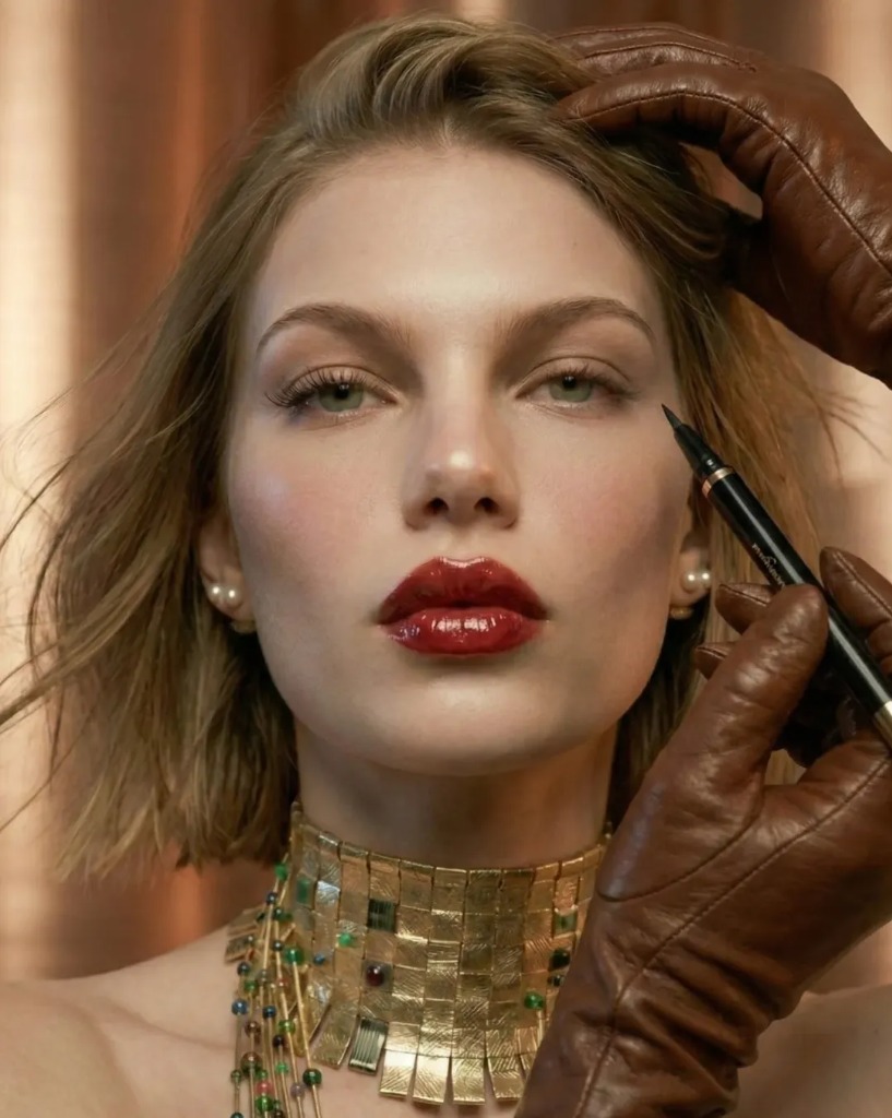 Stunning evening makeup